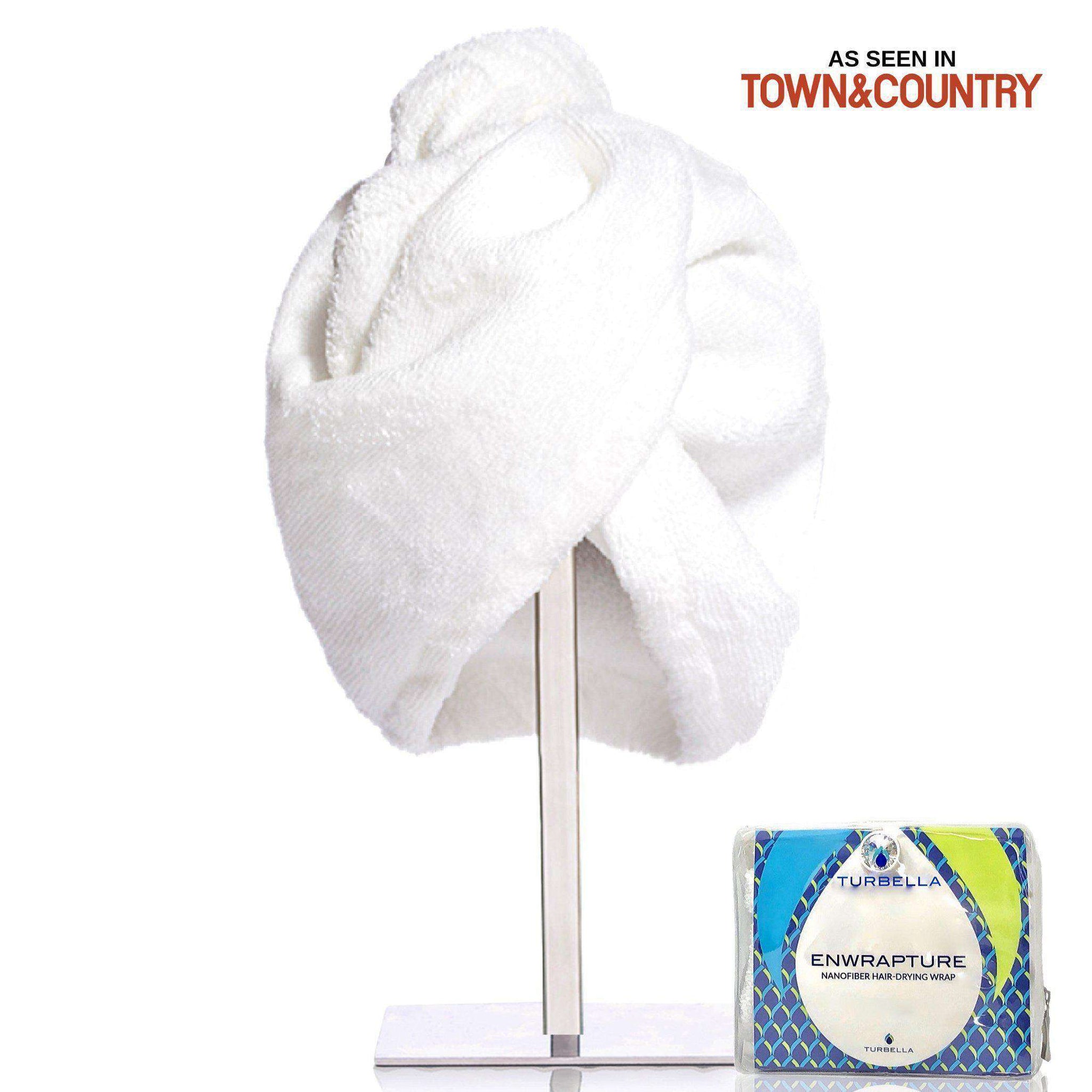 Ultra-Absorbent Quick-Dry Hair + Body Towel - White